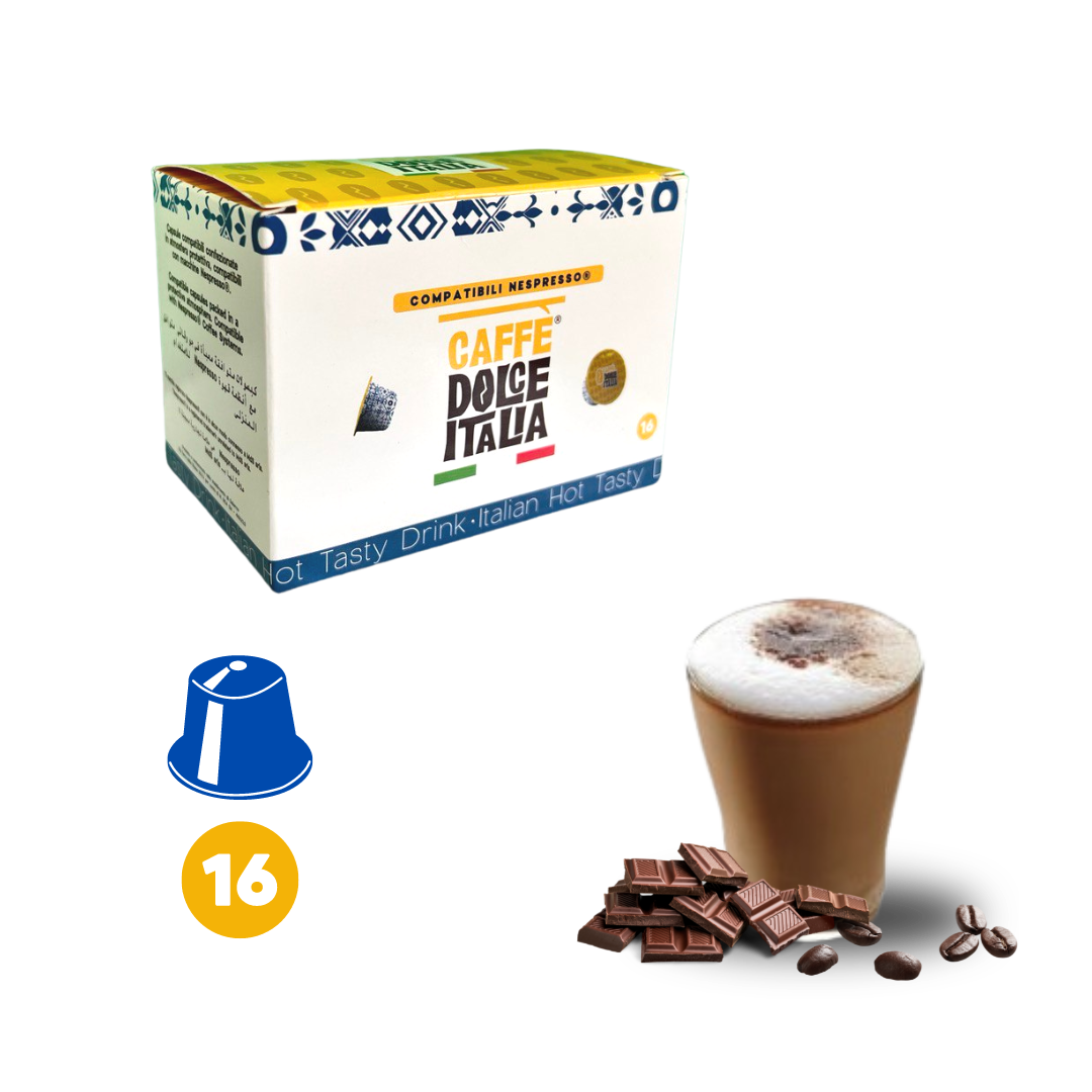 16 Capsule MOKACCINO compatibili con sistemi Nespresso®